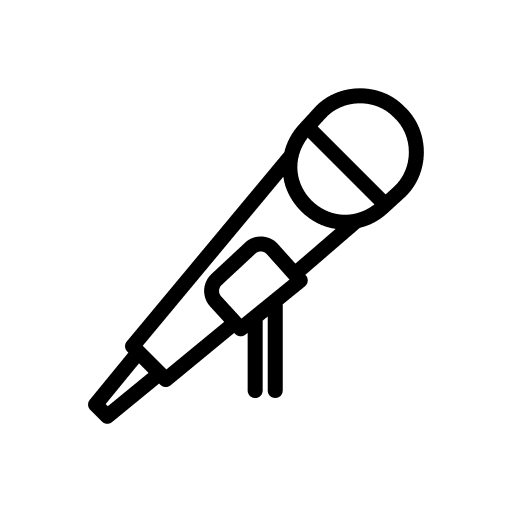 Mic stand karaoke mic sing icon Mic stand karaoke mic sing icon