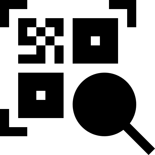 Barcode technological qr code quick response code icon