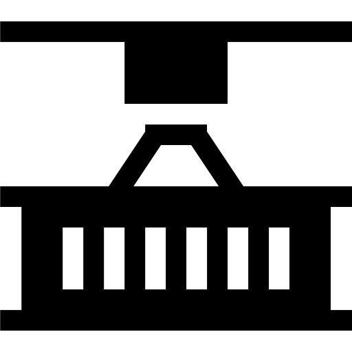 Crane hook shipping and delivery hang icon Crane hook shipping and delivery hang icon