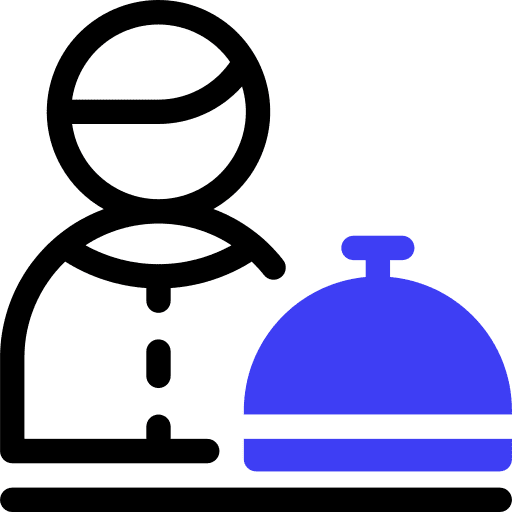Room service people professions and jobs profession icon Room service people professions and jobs profession icon