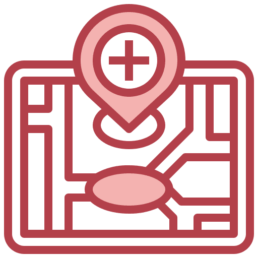 Add location marker navigation pin icon