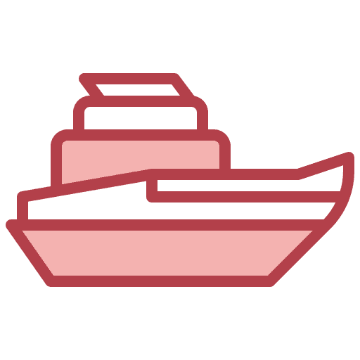 Boat ferry boat cruise boat icon