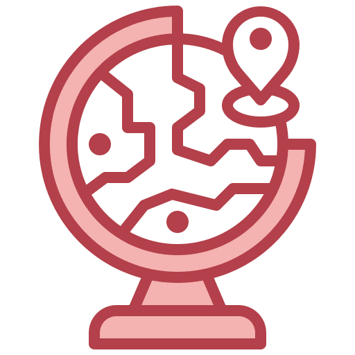 Globe globe pin worldwide icon Globe globe pin worldwide icon