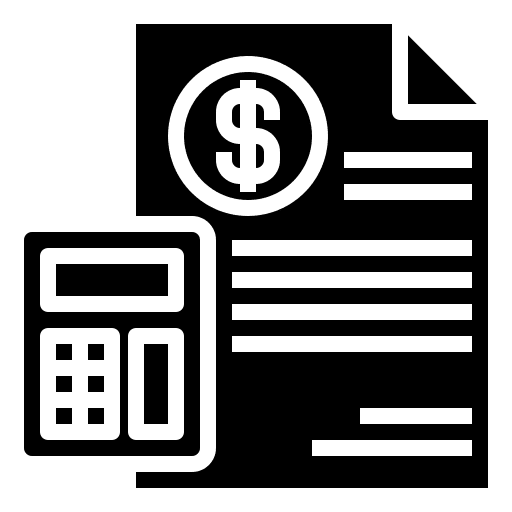 Accounting administration accounting business and finance icon