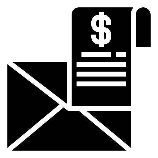 Bill billing bill validating ticket icon