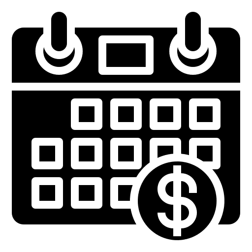 Calendar time and date administration time icon Calendar time and date administration time icon