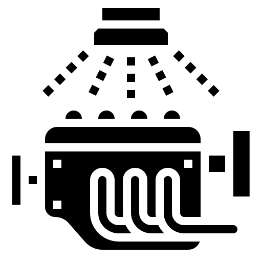 Engine motor wash cleaning icon