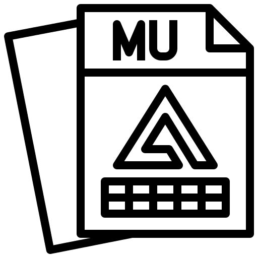 Muse muse document file icon Muse muse document file icon