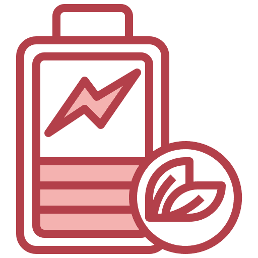Battery sustainability ecology and environment eco friendly icon Battery sustainability ecology and environment eco friendly icon