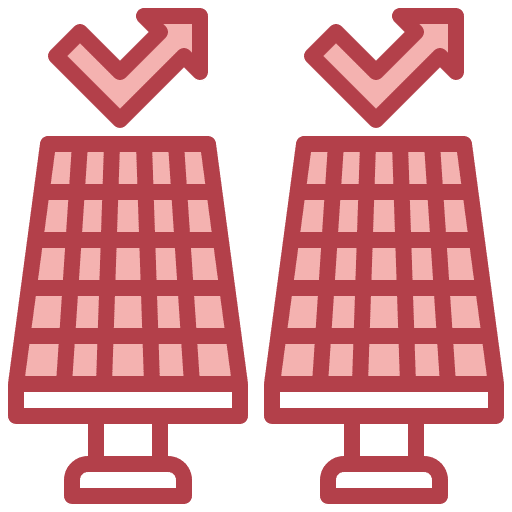 Solar panel renewable energy power solar panel icon Solar panel renewable energy power solar panel icon
