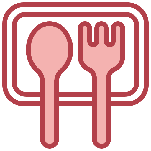 Wooden tableware food and restaurant fork ecology icon Wooden tableware food and restaurant fork ecology icon