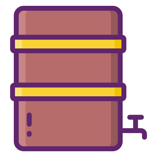 Barrel food and restaurant wooden beer icon