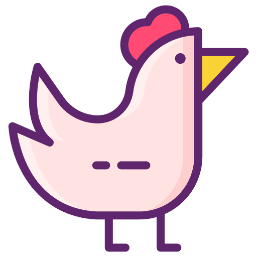Chicken chicken wild life zoo icon
