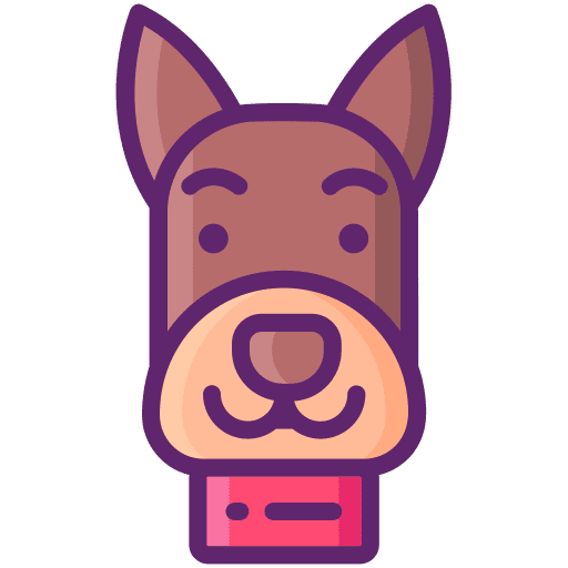 Dog animal kingdom mammal dog icon