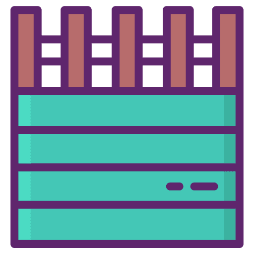 Farm nature gardening farming icon