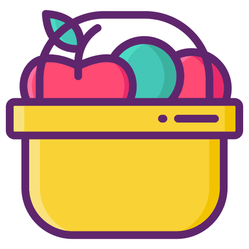 Fruit groceries products fruit icon