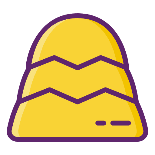 Haystack farming and gardening hay agriculture icon