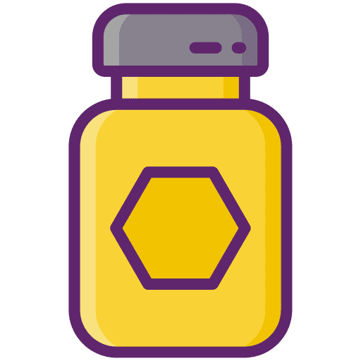 Honey jar honey jar container food and restaurant icon