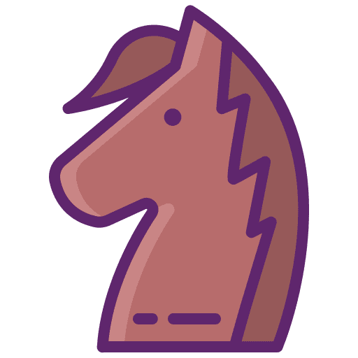 Horse zoo fauna animal kingdom icon