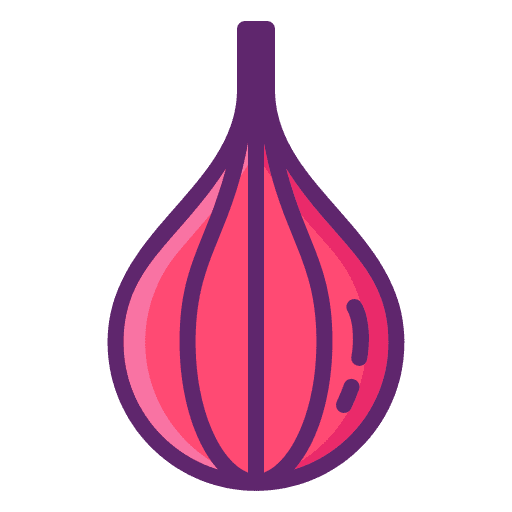 Onion vegetarian onion organic icon
