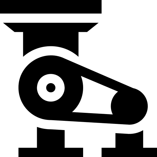 Grinding industry machine grinding icon