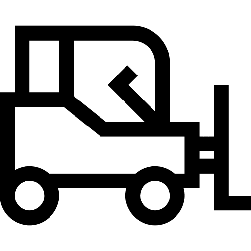 Forklift shipping and delivery forklift transportation icon Forklift shipping and delivery forklift transportation icon