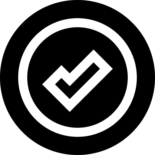 Check interface correct check icon