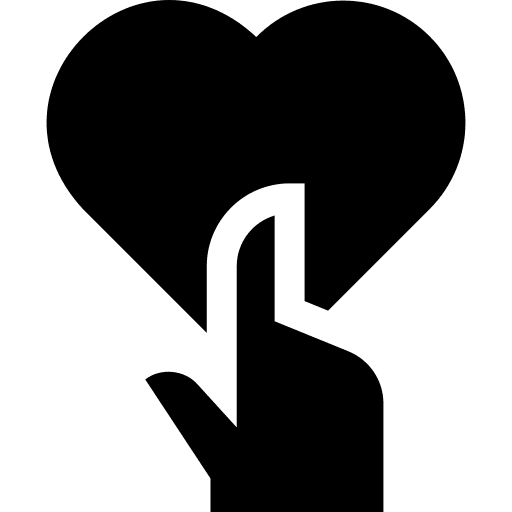 Like selection gesture feelings icon