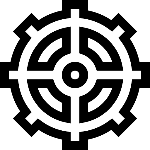 Gear configuration cogwheel symbol metal gear icon Gear configuration cogwheel symbol metal gear icon