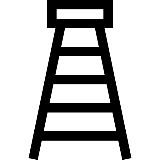 Ladder stairs ladder equipment icon Ladder stairs ladder equipment icon