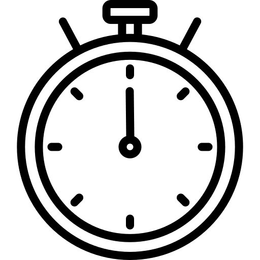 Stopwatch stop watch time and date wait icon