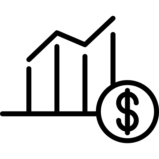 Profits profits exchange growth icon