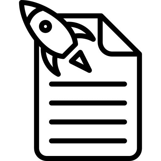 Start up transport project innovation icon