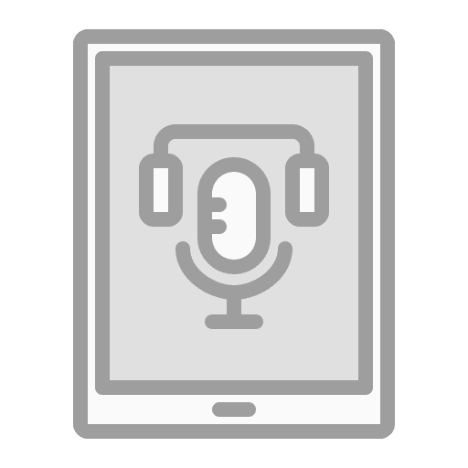 Podcast conversation microphone talk icon Podcast conversation microphone talk icon