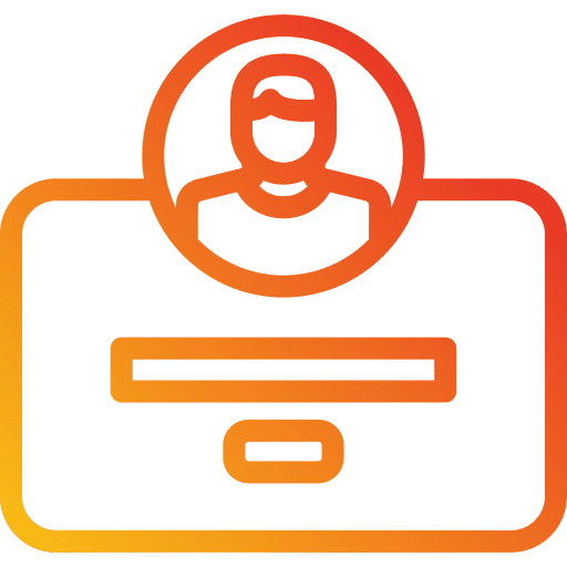 Login register login password entry icon