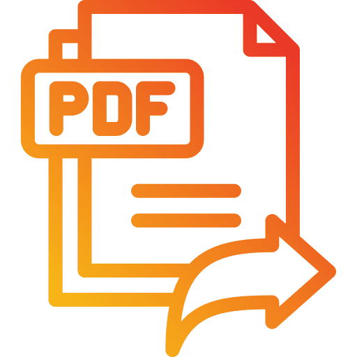 Pdf files and folders right arrow send icon Pdf files and folders right arrow send icon