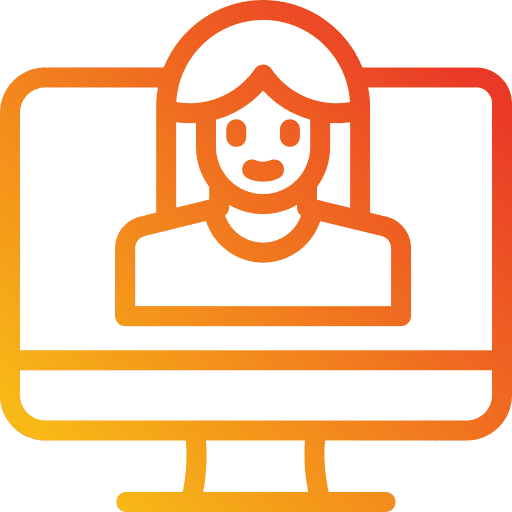 Teacher online learning lesson elearning icon Teacher online learning lesson elearning icon