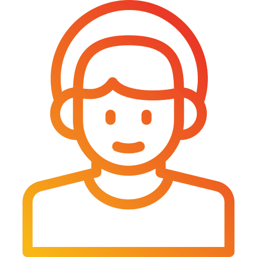 User headset audio headset elearning icon User headset audio headset elearning icon