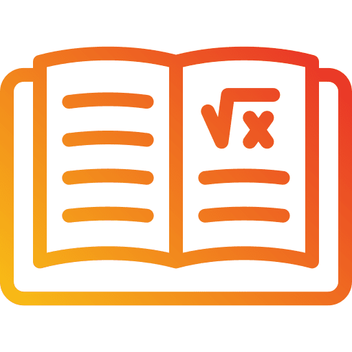 Math book education mathematics knowledge icon Math book education mathematics knowledge icon