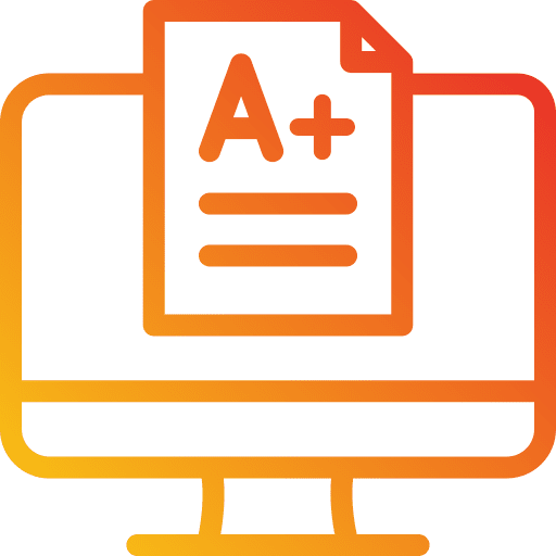 Score document pass education icon Score document pass education icon
