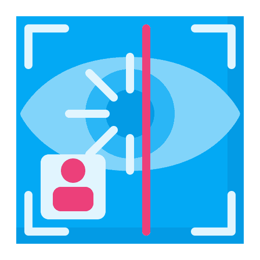 Biometric user identification biometric icon