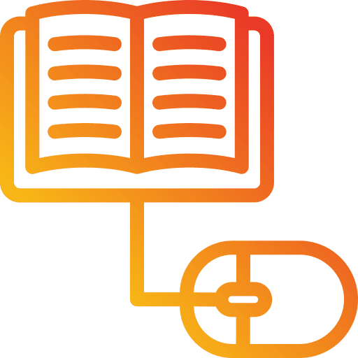 Elearning online course online learning book icon Elearning online course online learning book icon