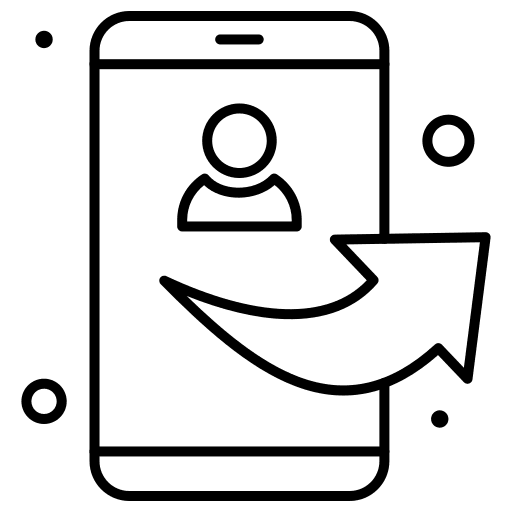 Outgoing call user ui phone call icon