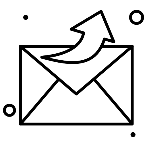 Send communications message up arrow icon