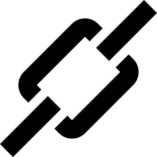 Link broken link unbreakable chain icon