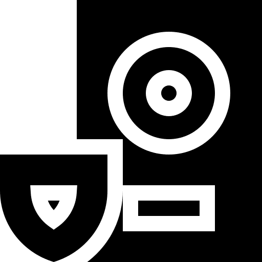 Hard disk computer shield hard disk icon Hard disk computer shield hard disk icon