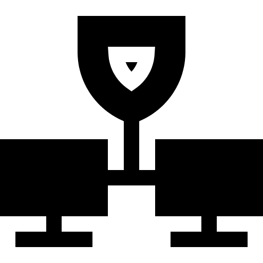 Network network safe firewall icon Network network safe firewall icon