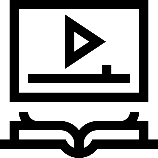 Elearning education commerce and shopping elearning icon