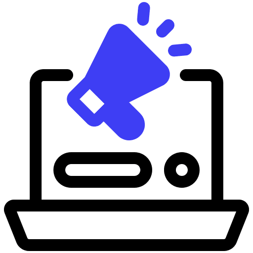 Advertisement advertising marketing megaphone icon