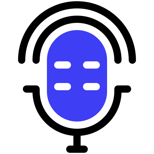 Podcast audio podcast broadcast icon